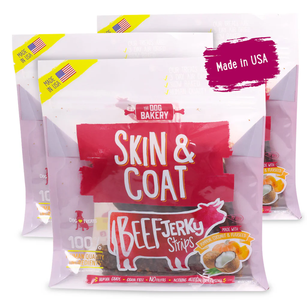Beef Skin and Coat Jerky Strips - 10 oz - Image 3