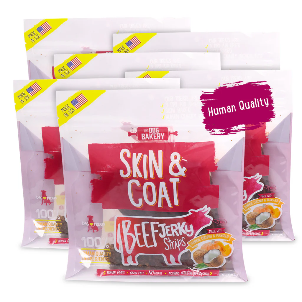 Beef Skin and Coat Jerky Strips - 10 oz - Image 4